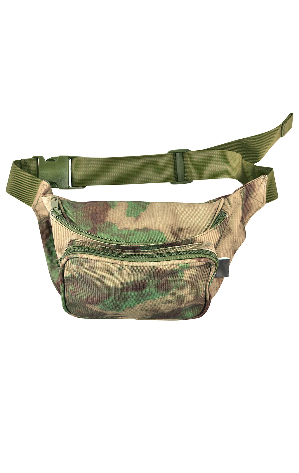 Сумка поясная Mil-Tec FANNY PACK 18x4x15 green camo 
