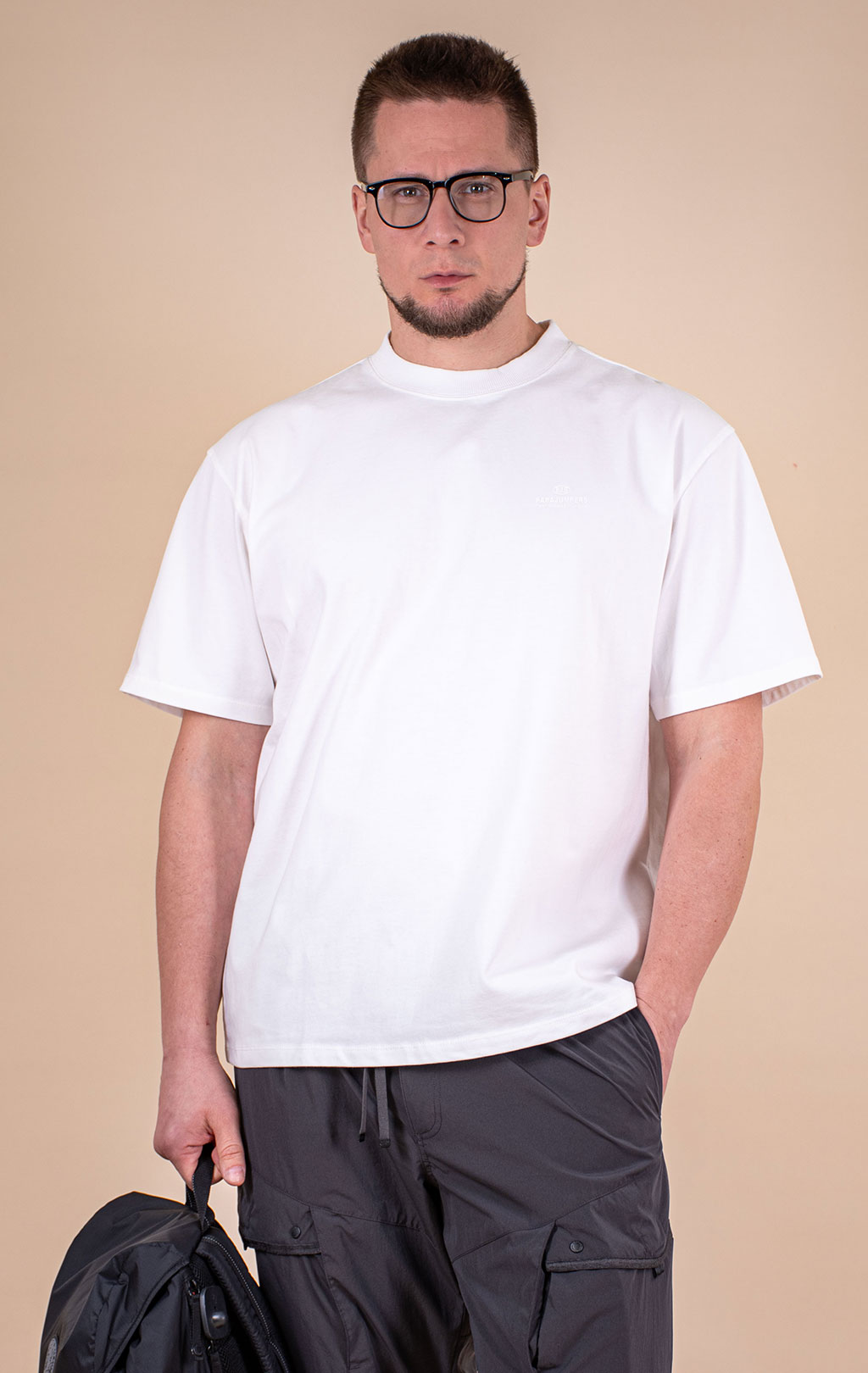 Футболка PARAJUMPERS REG TEE плотная SS 26 star white 