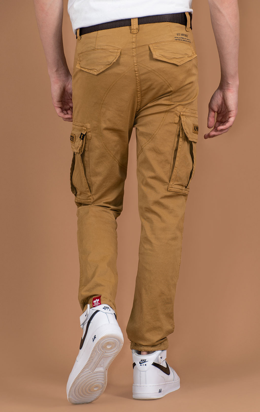 Брюки-карго ALPHA INDUSTRIES SQUAD khaki 
