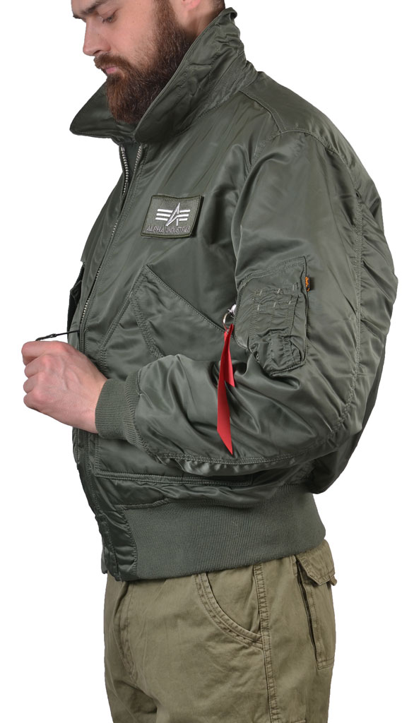 Куртка летная ALPHA INDUSTRIES CWU-45 sage 