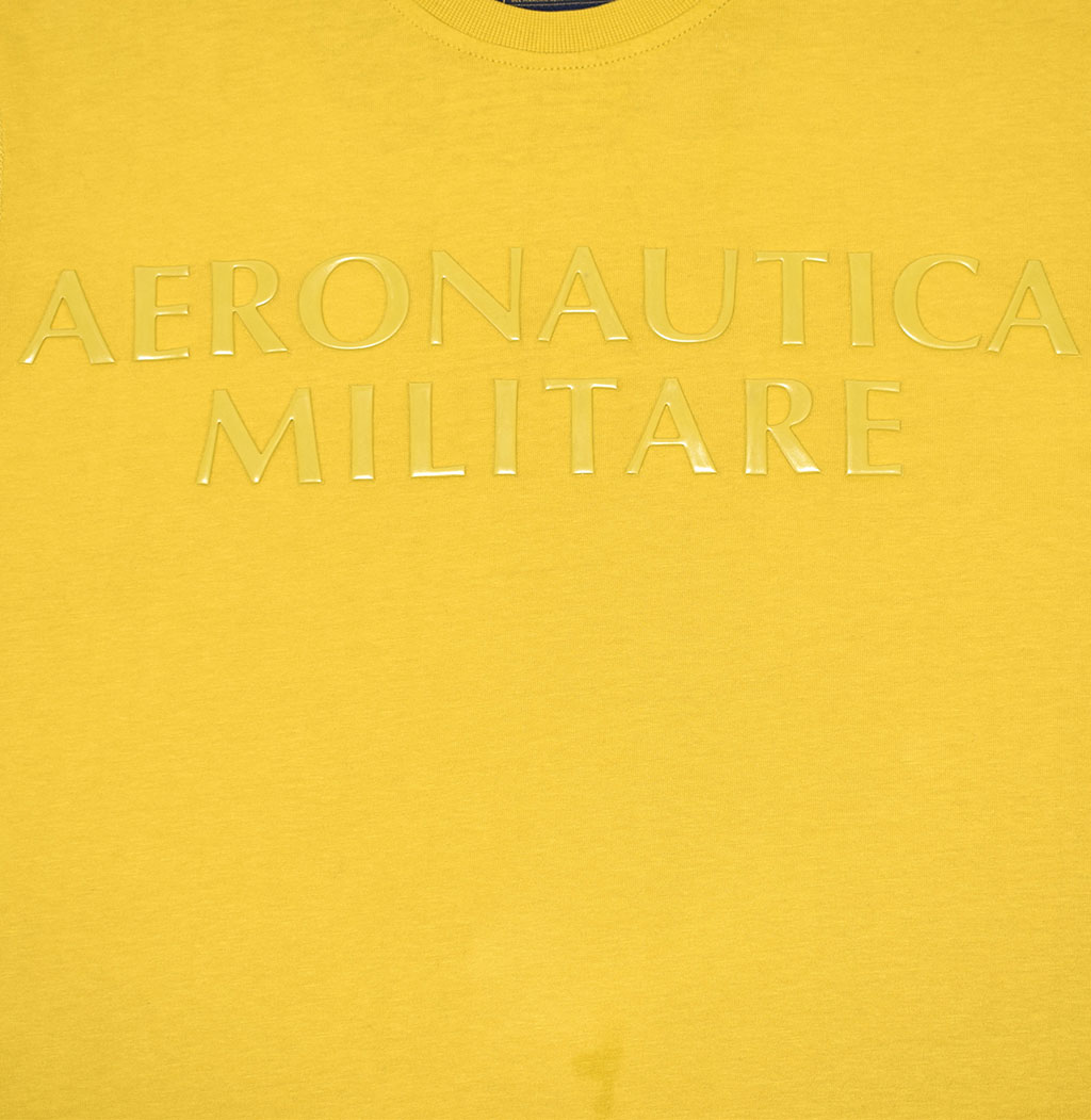 Футболка AERONAUTICA MILITARE FW 19/20 giallo (TS 1643) 