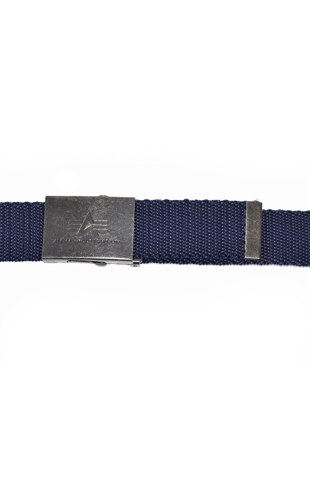 Ремень брючный ALPHA INDUSTRIES HEAVY DUTY BELT 4 cm rep. blue 