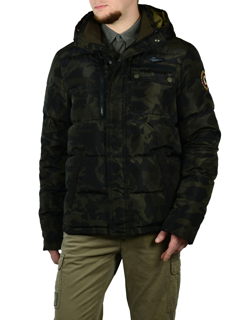 Куртка AERONAUTICA MILITARE camo scuro (AB 1413) 