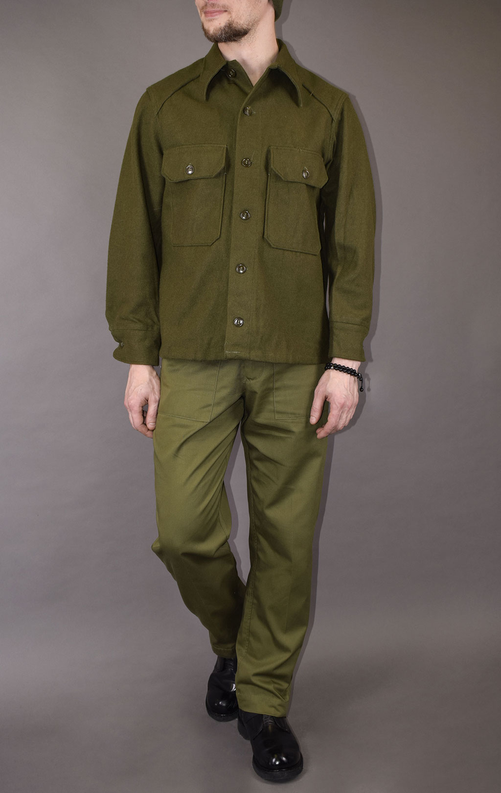 Рубашка M-51 шерсть85%/нейлон15% Korean War Era США