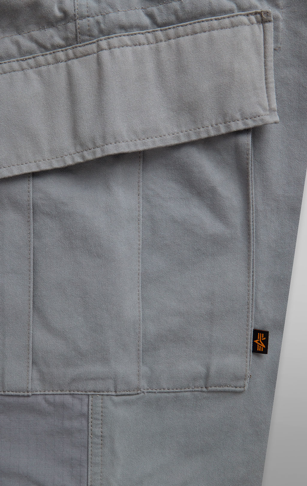 Брюки-карго ALPHA INDUSTRIES ACU PANT плотные SS 24 m aircraft gray 
