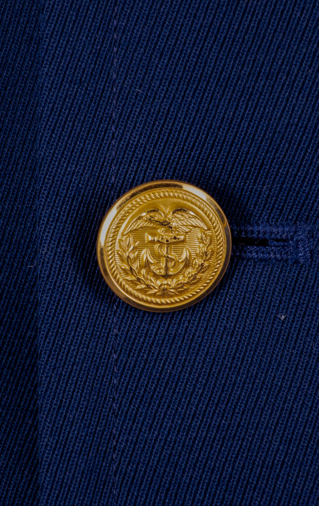 Бушлат морской US COAST GUARD OVERCOAT REEFER шерсть45/полиэстер 55 navy США