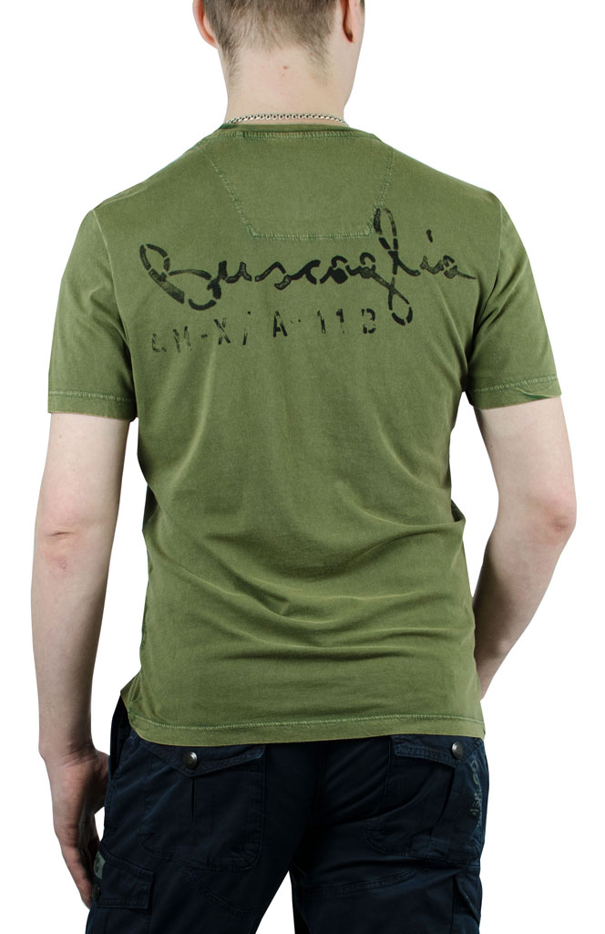 Футболка AERONAUTICA MILITARE verde oliva (TS 1350) 