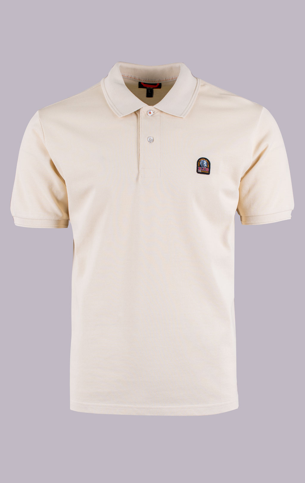 Футболка-поло PARAJUMPERS POLO HOBART SS 26 bone 