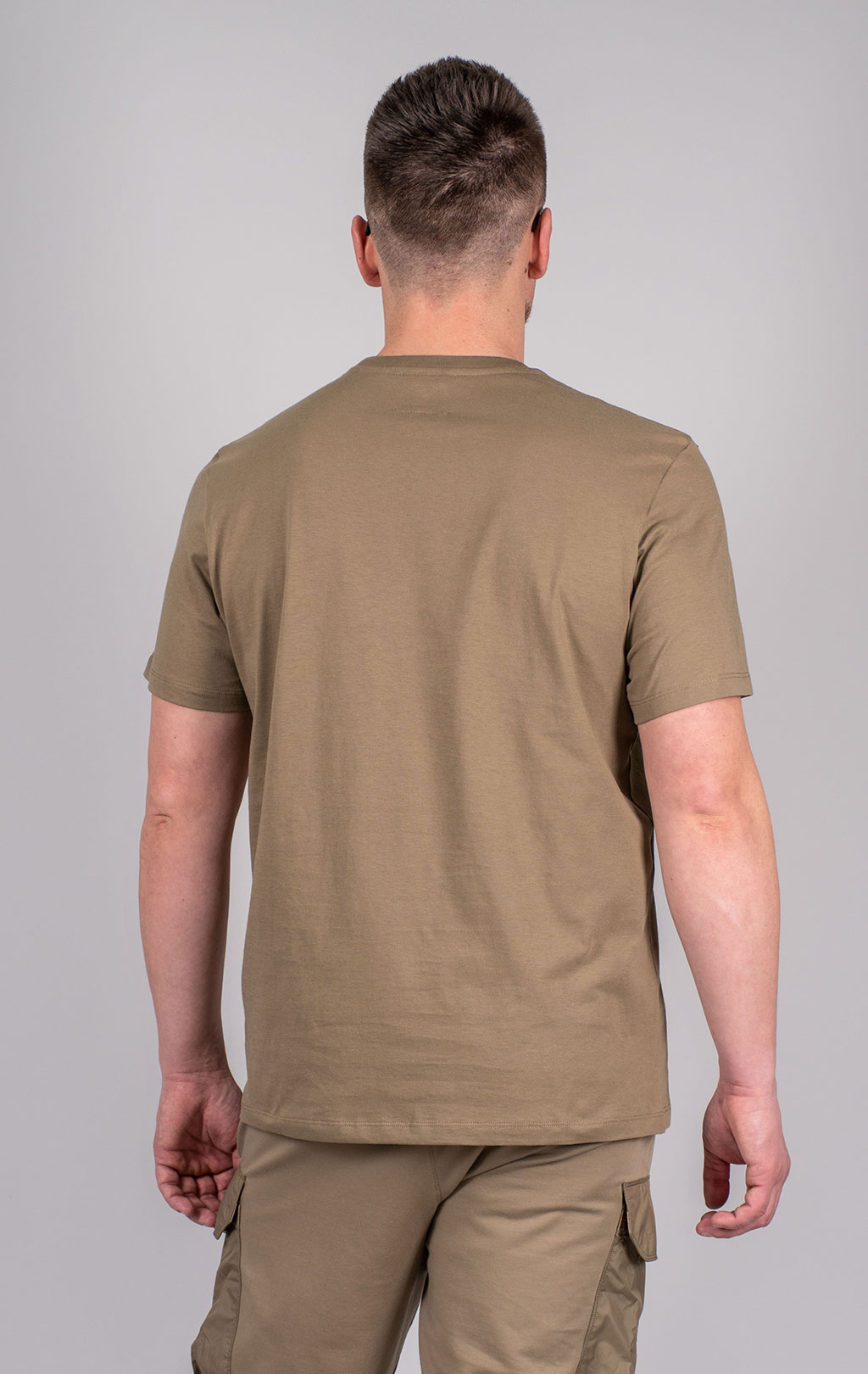 Футболка PARAJUMPERS PATCH TEE SS 25 m earth 