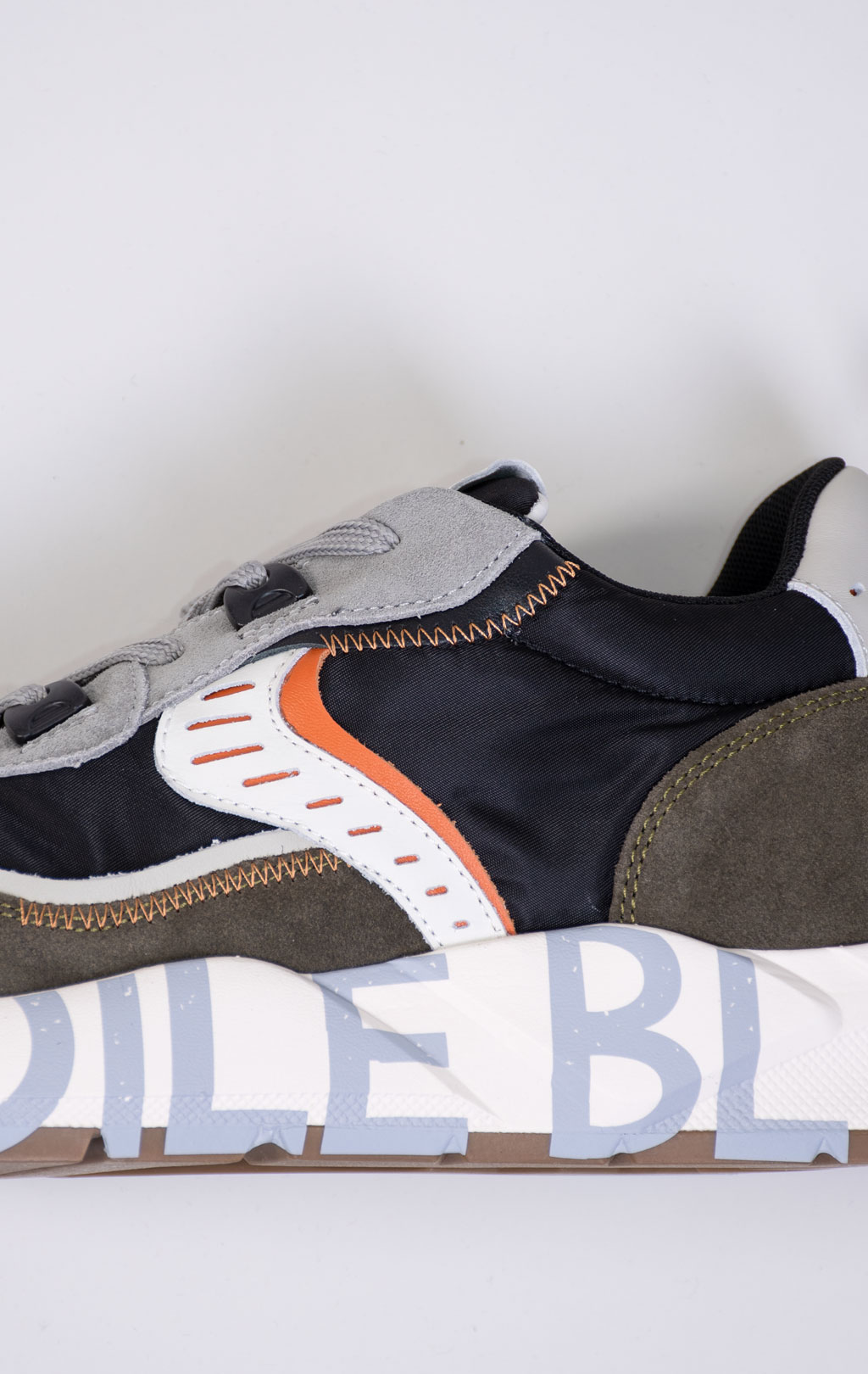 Кроссовки VOILE BLANCHE CLUB01 FW 25/26 army green/black/grey 2017465 