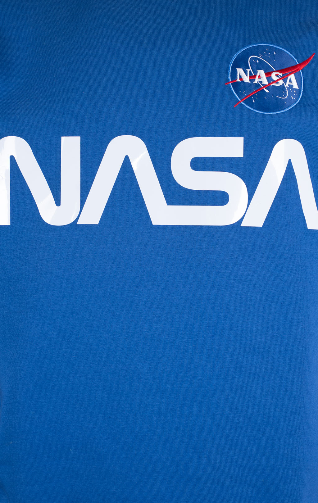 Свитшот ALPHA INDUSTRIES NASA reflective NASA blue 