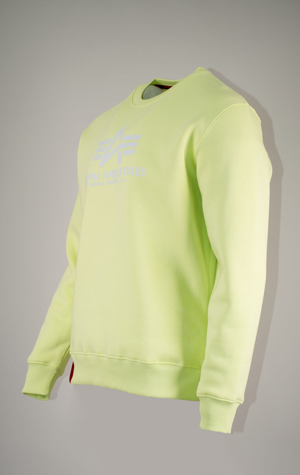 Свитшот ALPHA INDUSTRIES BASIC SWEATER arctic lime 