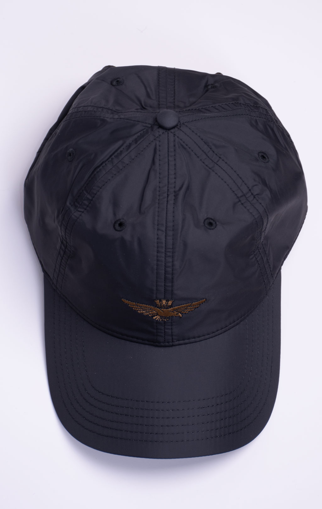 Бейсболка AERONAUTICA MILITARE нейлон/флис FW 26/27/CN jet black (HA 1263) 