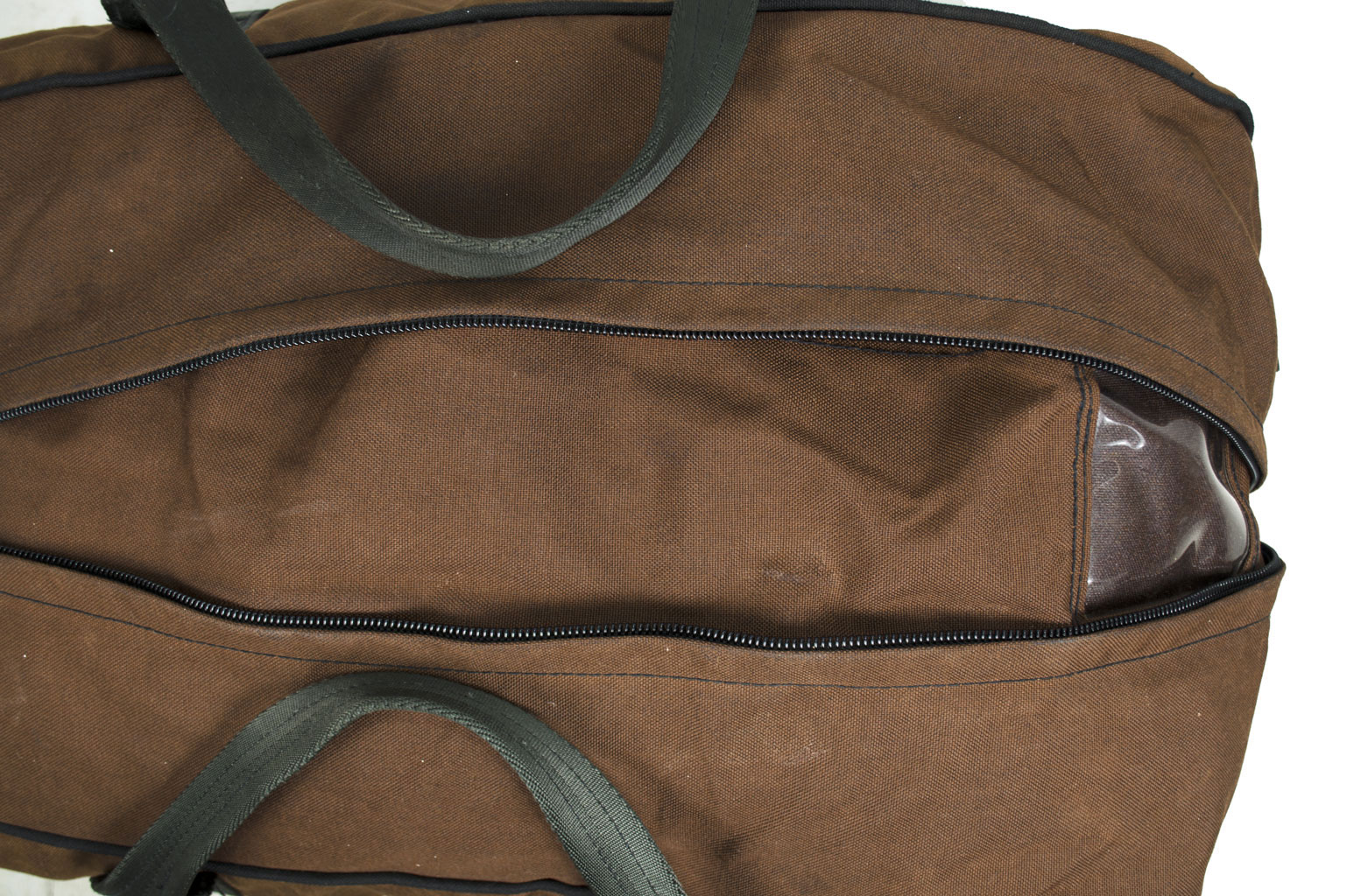 Сумка вещевая BAG TRAVEL нейлон 60x25x35 brown б/у Англия