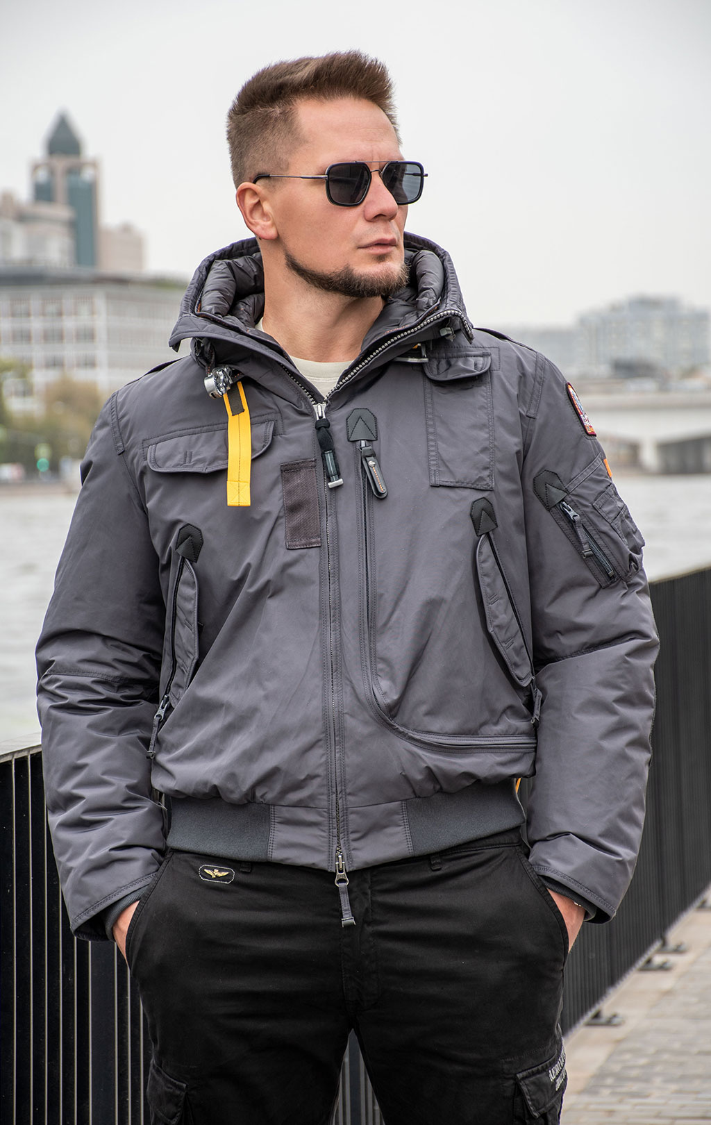 Аляска-пуховик PARAJUMPERS GOBI FW 25/26 phantom 