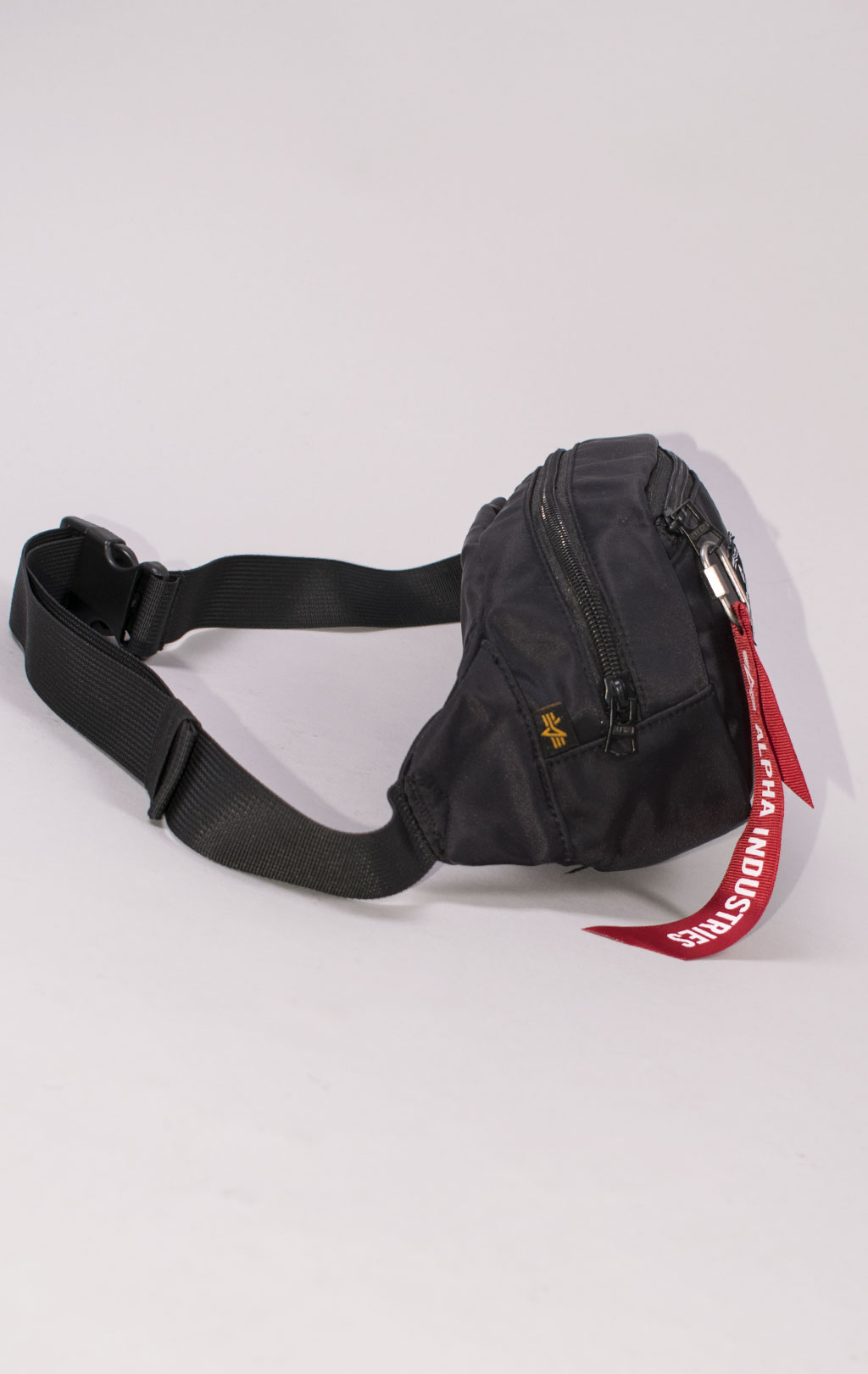 Сумка поясная ALPHA INDUSTRIES CREW WAIST BAG FW 25/26 black 