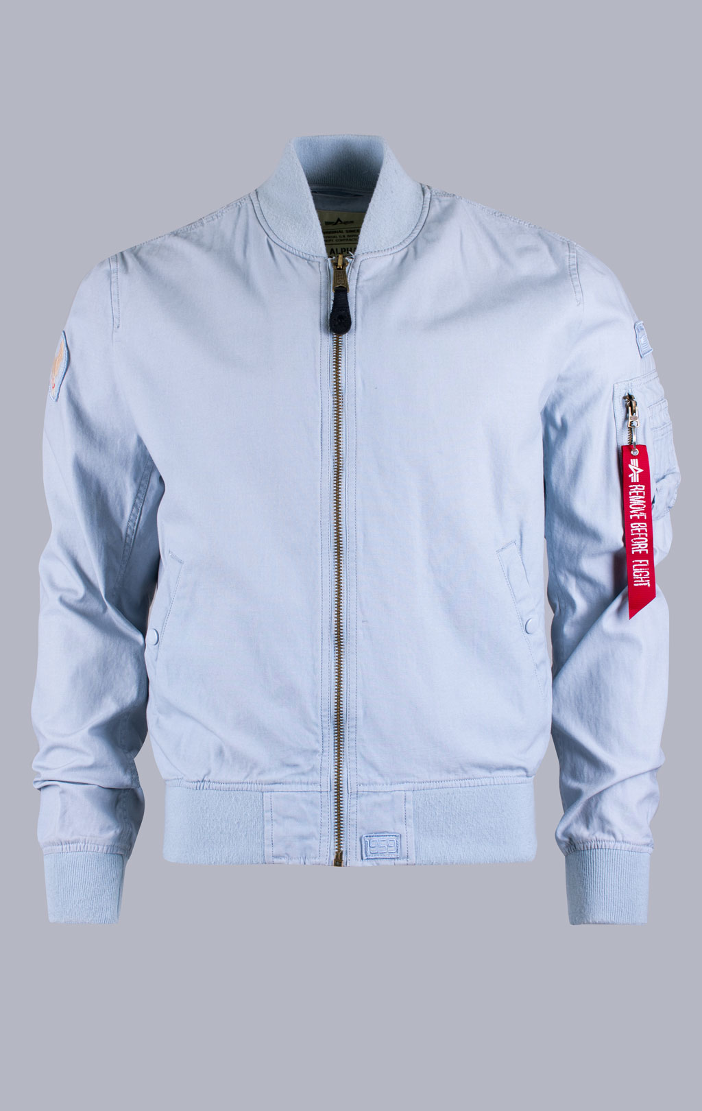 Ветровка-бомбер ALPHA INDUSTRIES MA-1 GROUND CREW plein air 