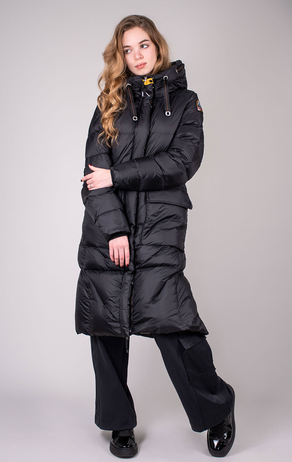 Женское пальто пуховое PARAJUMPERS LEONIE FW 24/25 black 