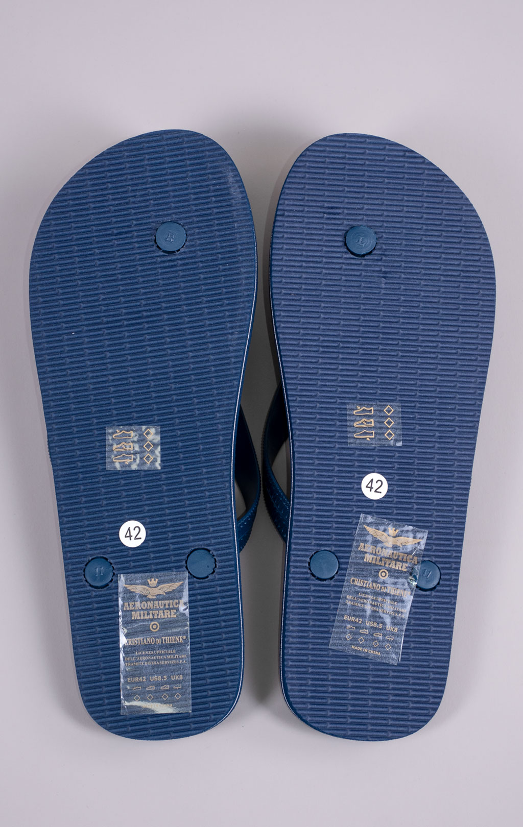 Шлёпанцы AERONAUTICA MILITARE (SC 0243) SS 26/CN camouflage blue 