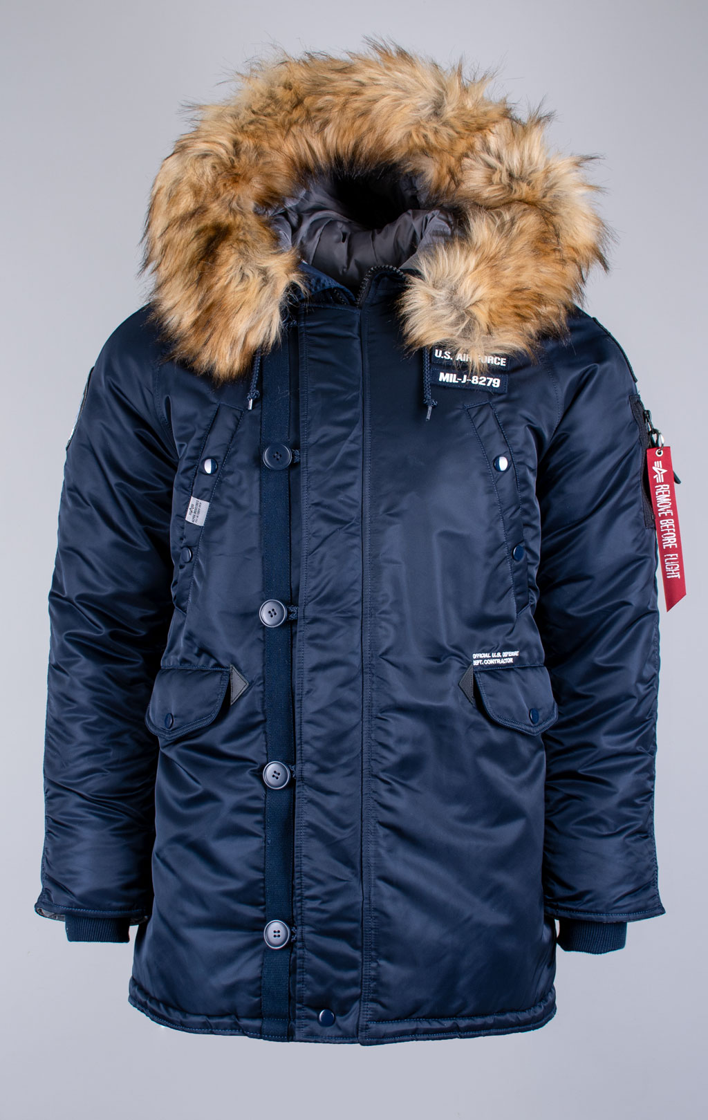 Аляска ALPHA INDUSTRIES AIRBORNE N-3B rep. blue 