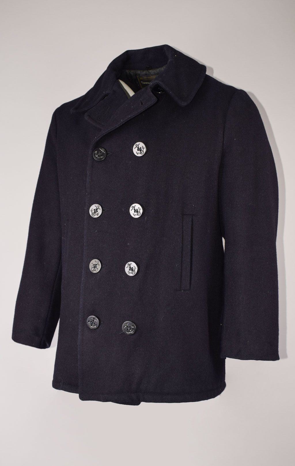 Бушлат морской TOWNCRAFT PEACOAT navy б/у США