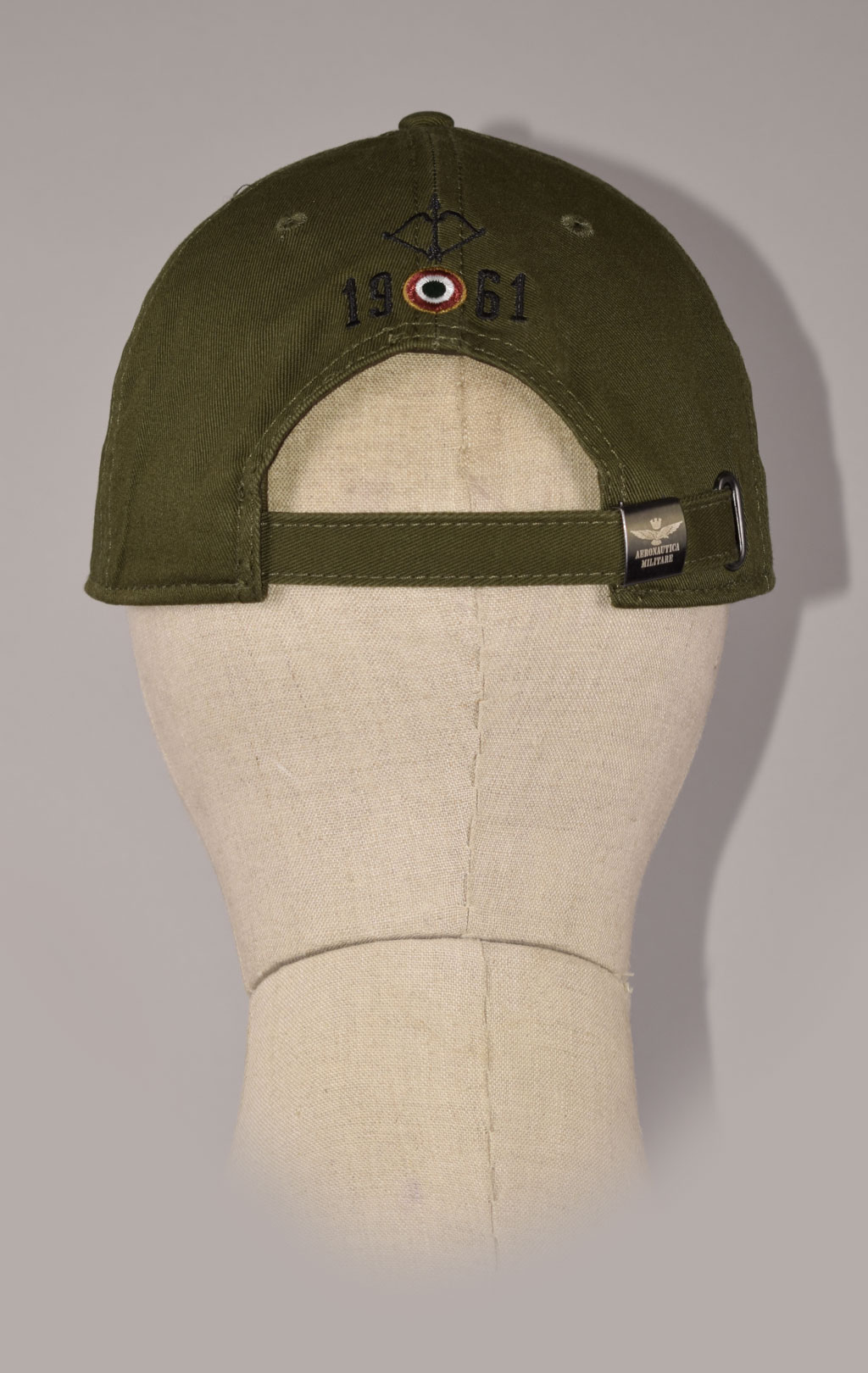 Бейсболка AERONAUTICA MILITARE FW 22/23/CN verde militare (HA 1104) 