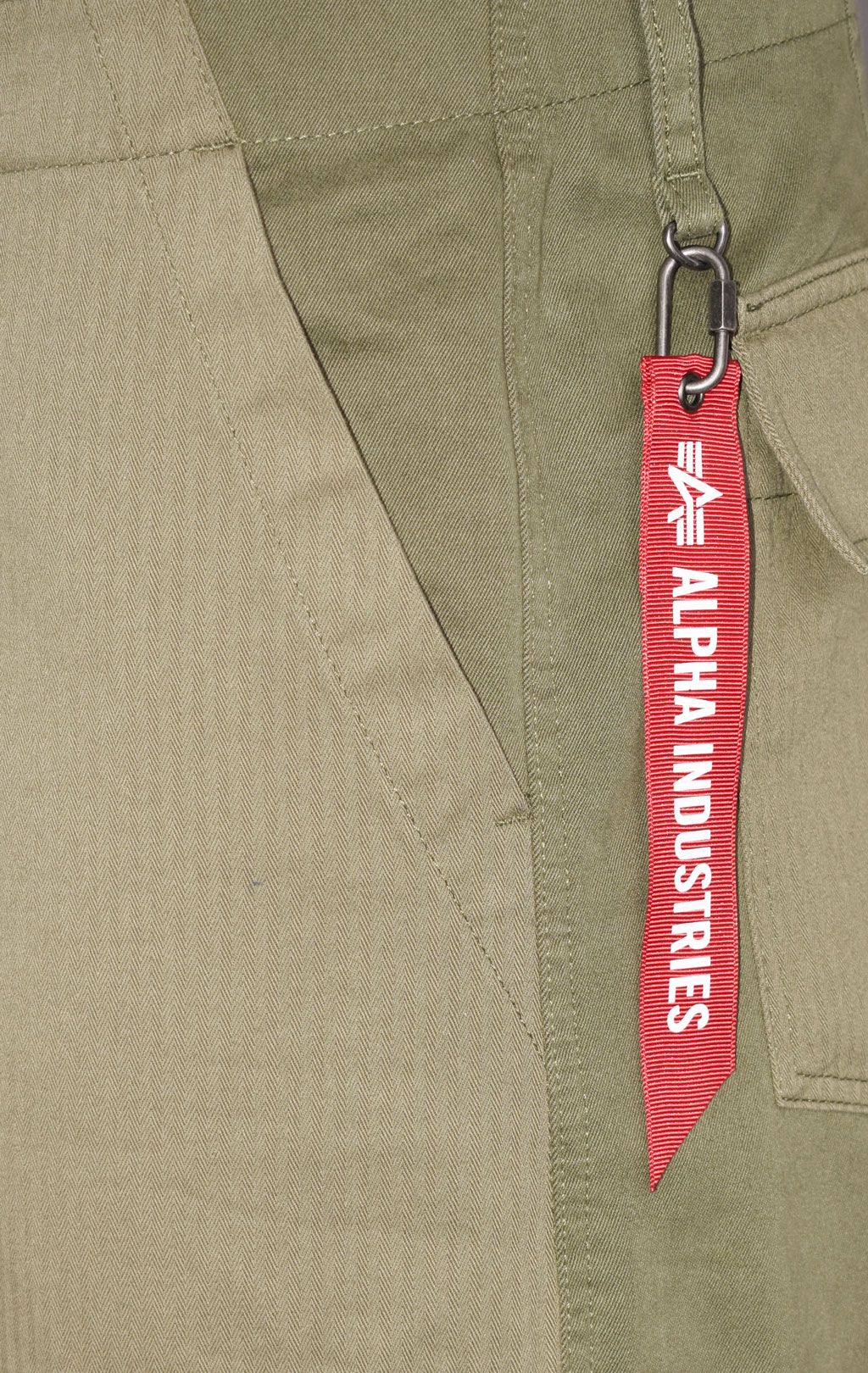 Брюки-карго ALPHA INDUSTRIES FATIGUE PANT dark olive 