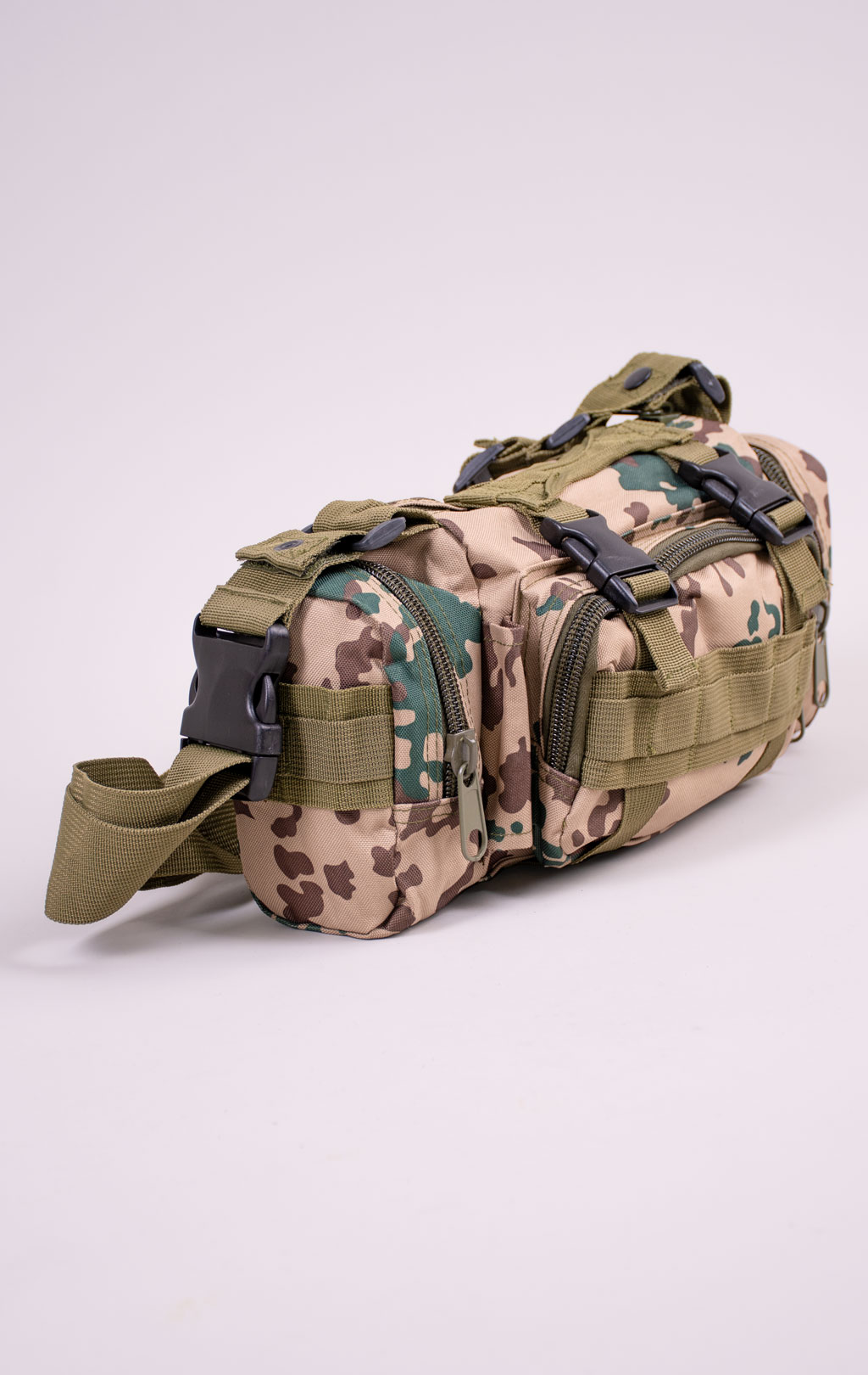 Сумка поясная тактическая Hausheng MOLLE 35x10x20 tropentarn PK-011 