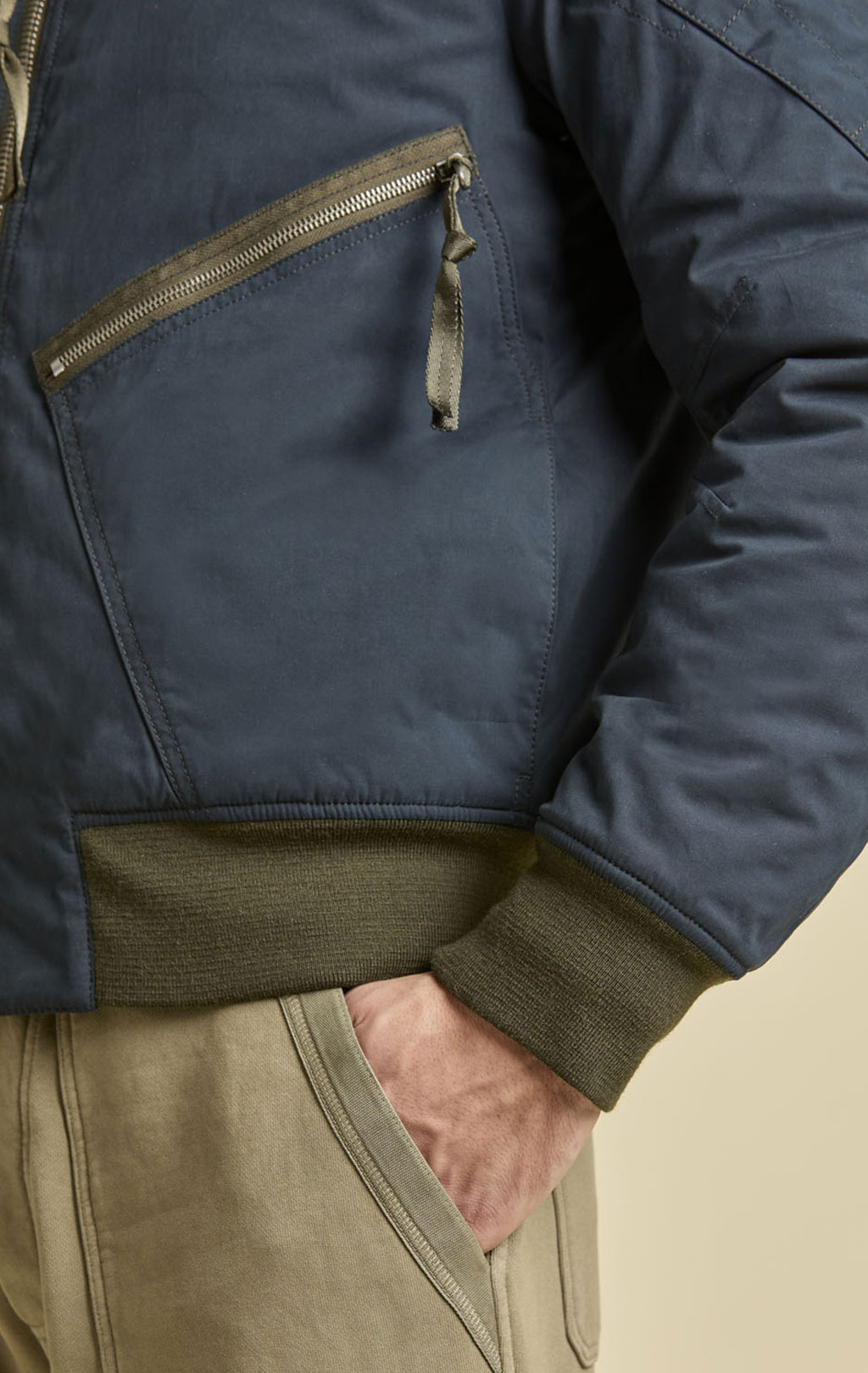 Куртка-бомбер AERONAUTICA MILITARE FW 25/26/CN midnight blue (AB 3000) 