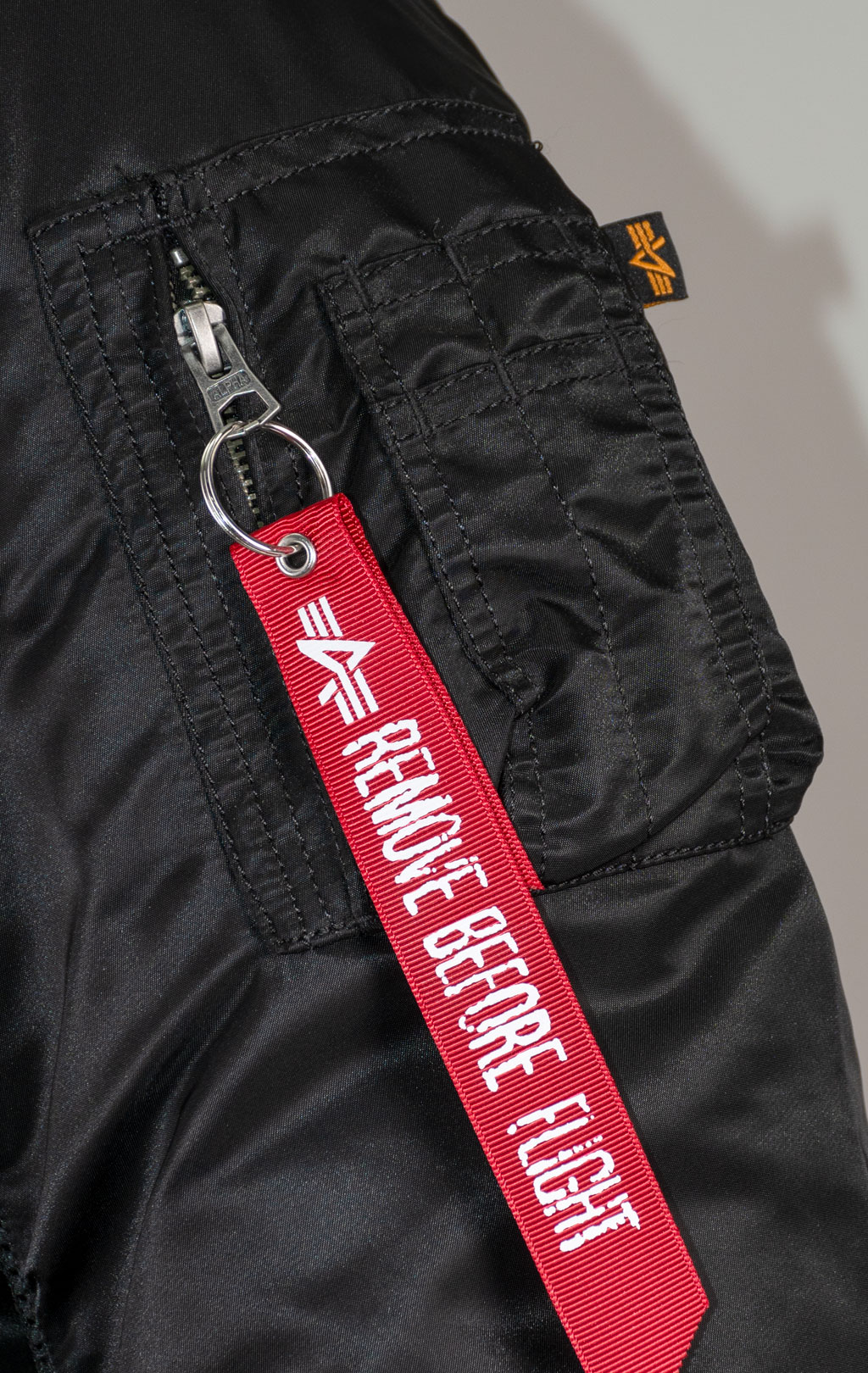 Куртка-бомбер лётная ALPHA INDUSTRIES MA-1 D-Tec black/black 