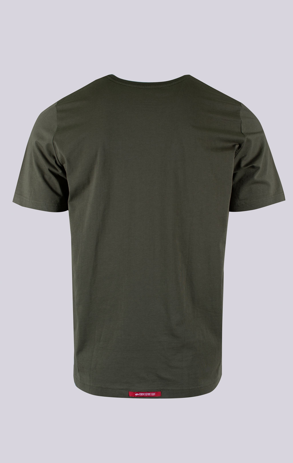 Футболка ALPHA INDUSTRIES TOP GUN LOGO TEE olive 