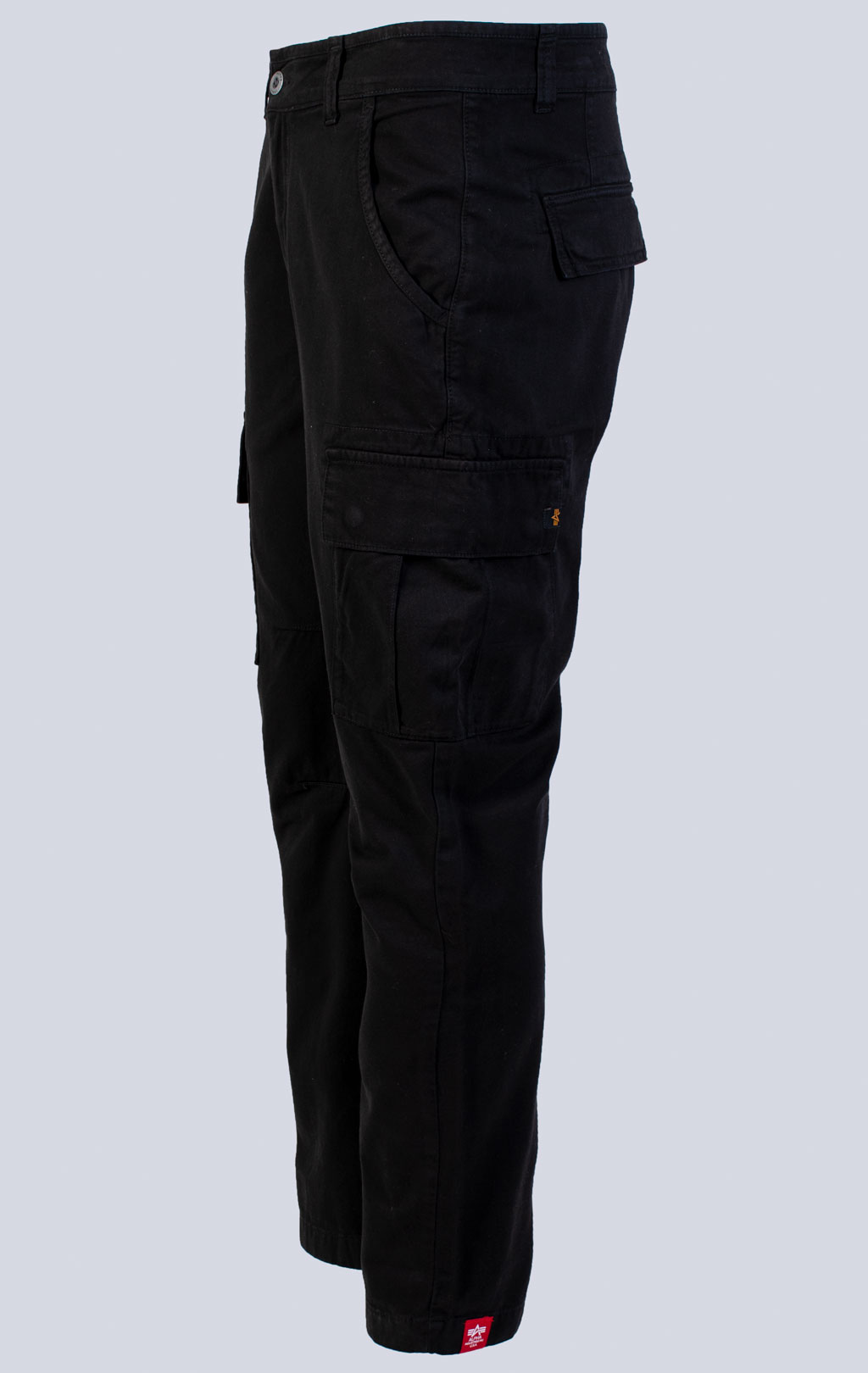 Брюки-карго ALPHA INDUSTRIES AGENT black 