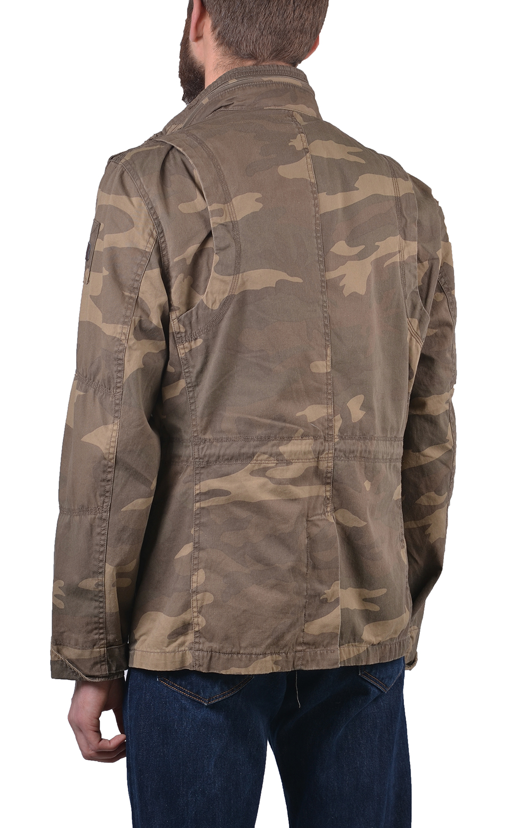 Ветровка Surplus M-65 DELTA BRITANIA camo woodland 