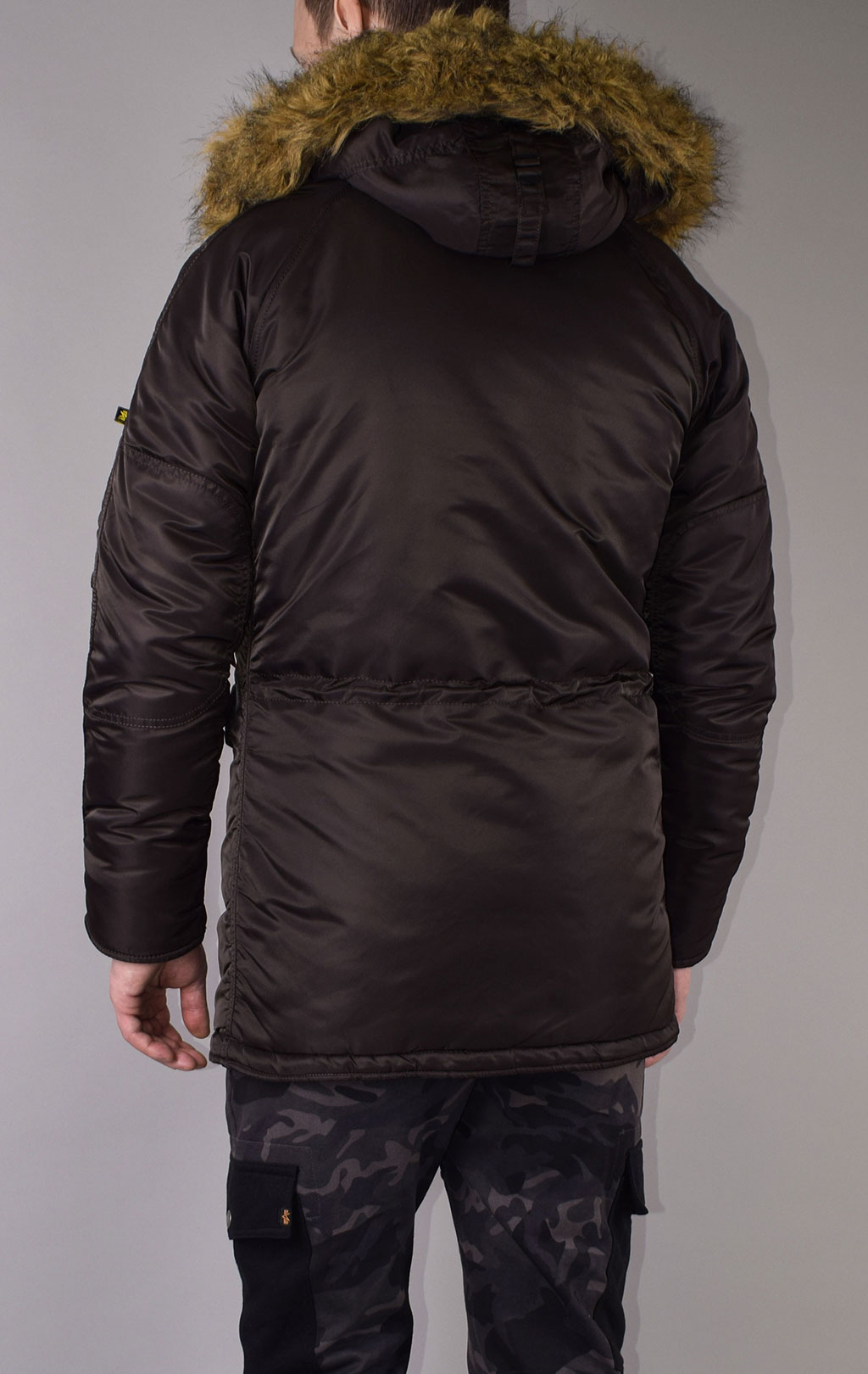 Аляска ALPHA INDUSTRIES N-3B SLIM FIT GEN-I big size deep brown 