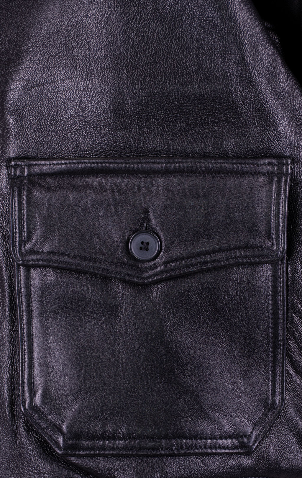 Куртка-пилот COCKPIT G-1 NAVY кожа black (Z201035) 