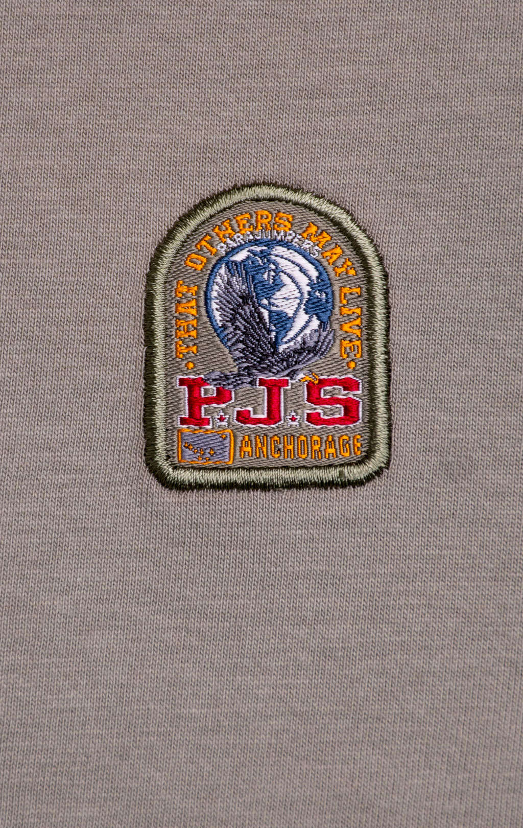Футболка PARAJUMPERS PATCH TEE SS 26 ashen sage 