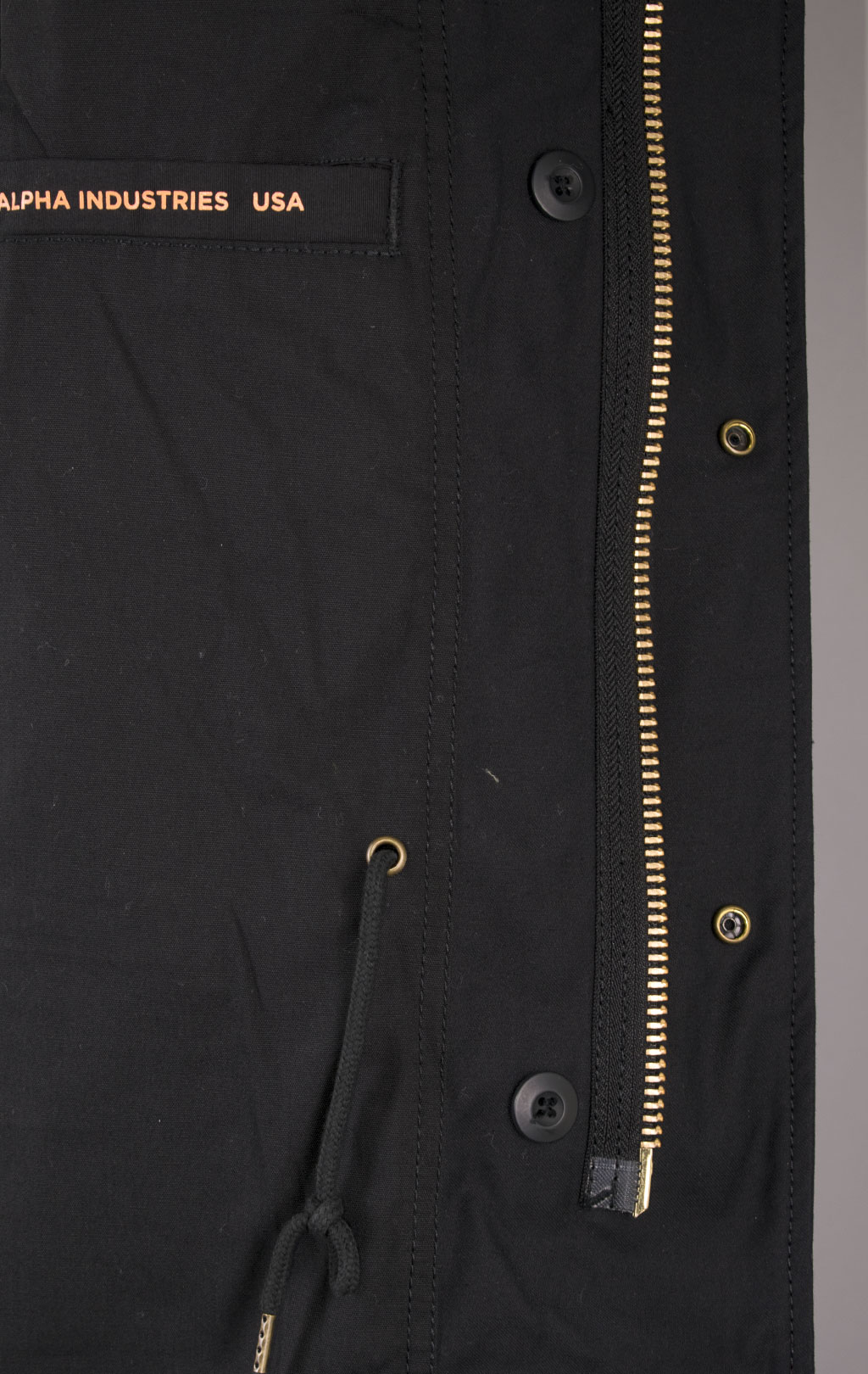 Куртка ALPHA INDUSTRIES M-65 CLASSIC big size FW 23/24 m black 