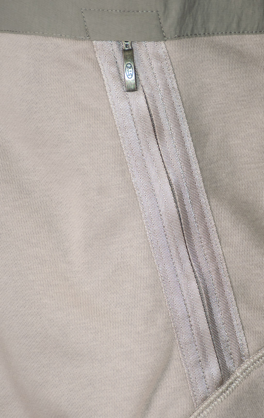 Толстовка комбинированная PARAJUMPERS JANGO FW 25/26 chateau grey-nowhere 