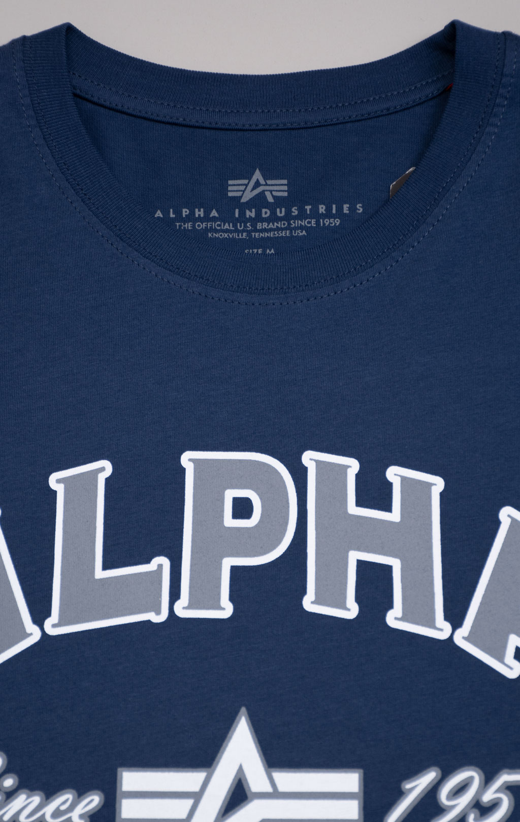 Футболка ALPHA INDUSTRIES ALPHA FJ new navy 