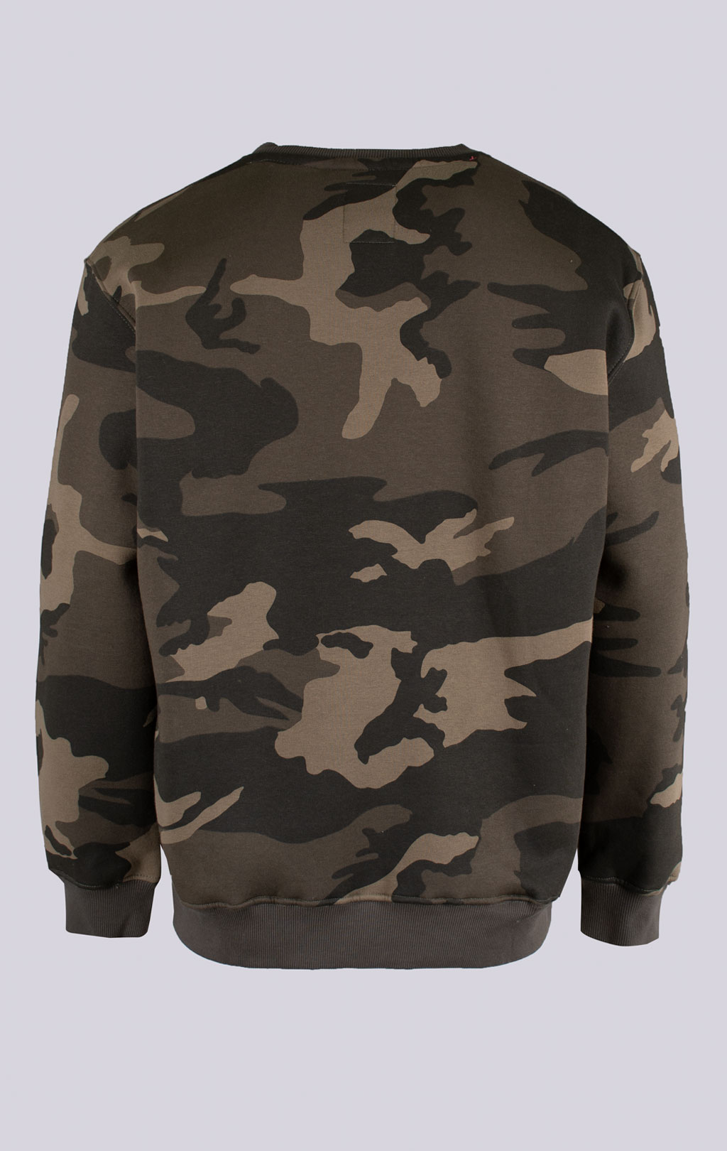 Свитшот ALPHA INDUSTRIES BASIC SWEATER olive camo 