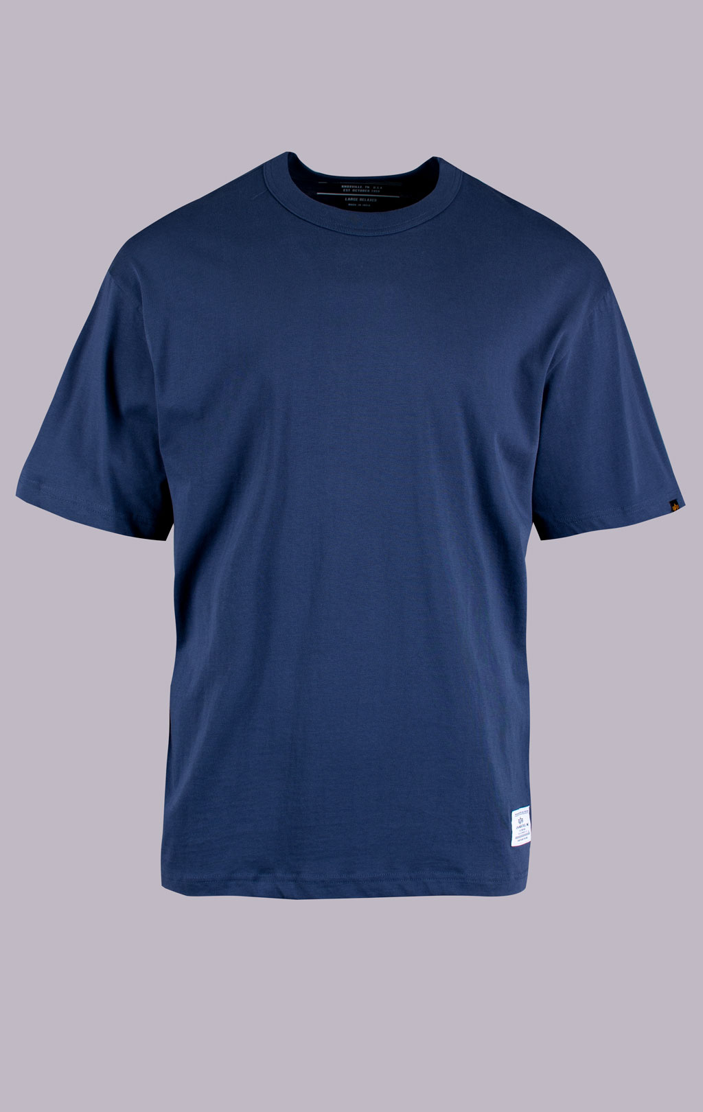 Футболка ALPHA INDUSTRIES RELAXED TEE SS 26 rep. blue 