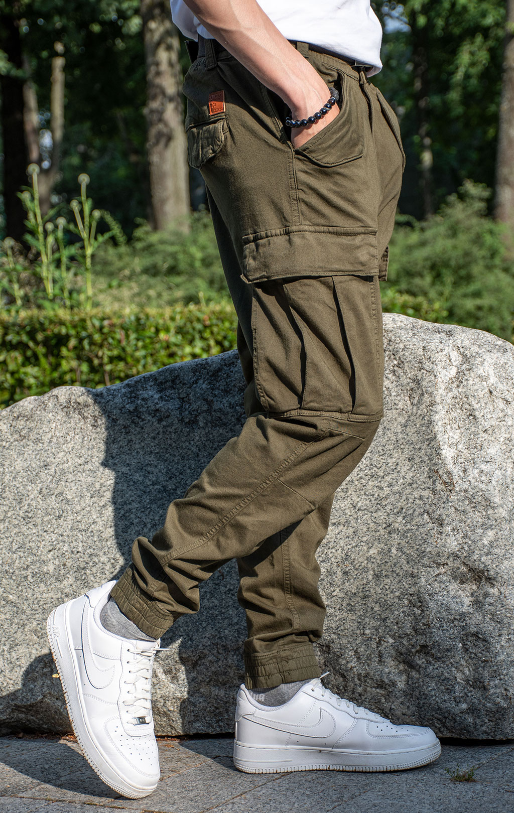 Брюки-карго ALPHA INDUSTRIES AIRMAN dark olive 