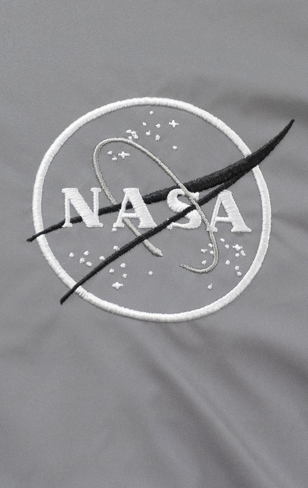 Бомбер ALPHA INDUSTRIES MA-1 NASA REFLECTIVE silver/reflective 