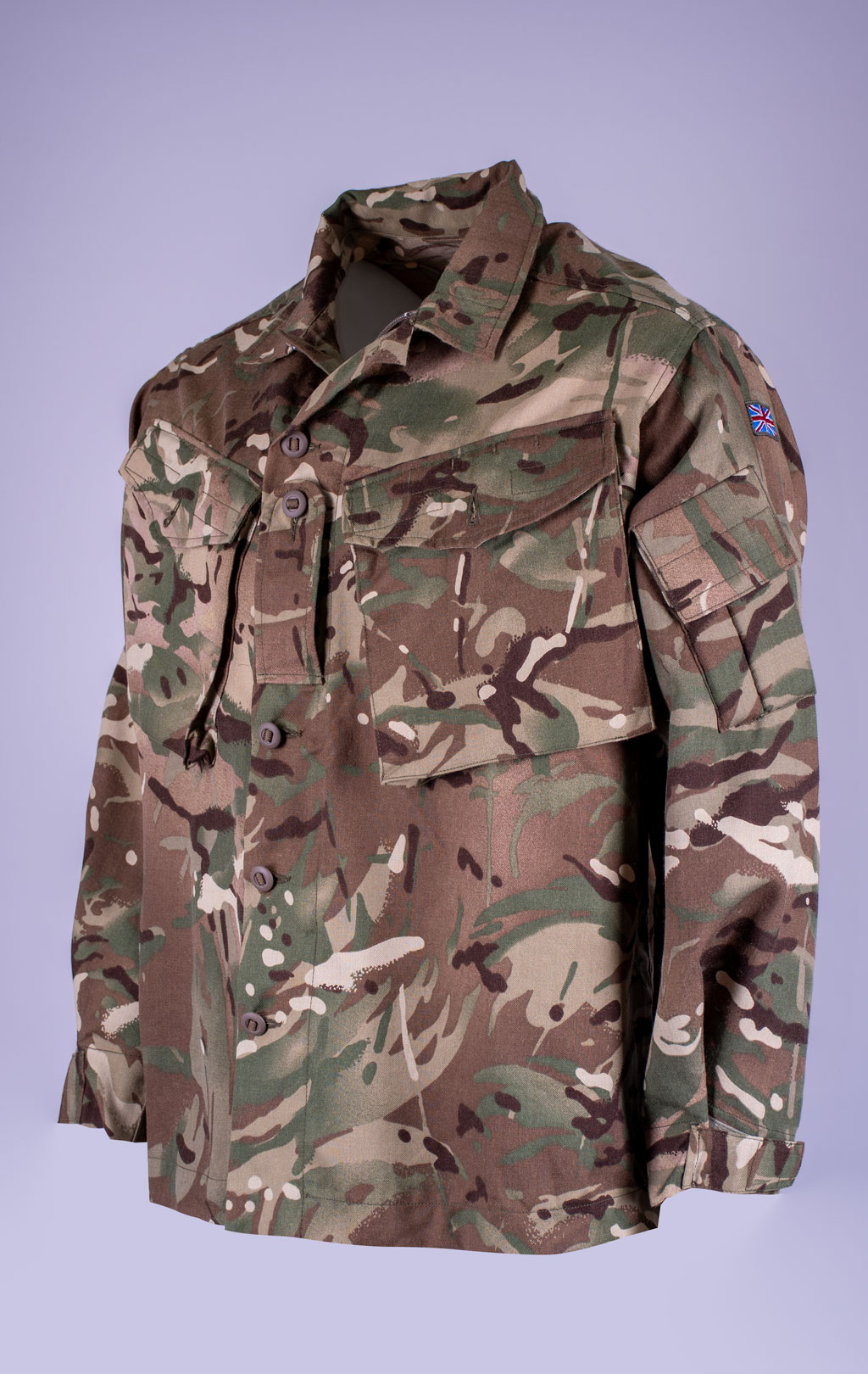 Рубашка Combat FR rip-stop на молнии mtp Англия