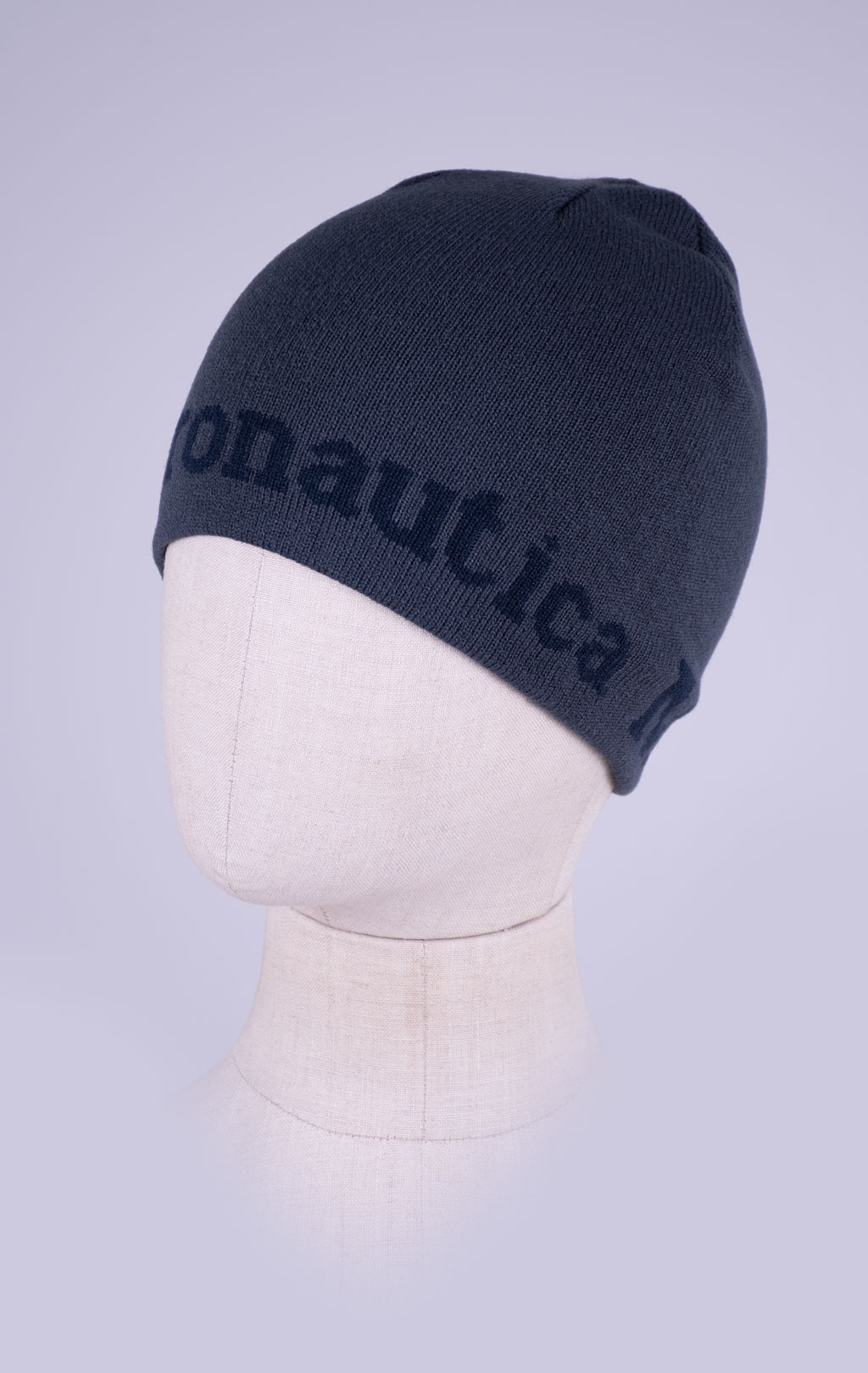 Шапка вязаная AERONAUTICA MILITARE FW 26/27/CN shark (CU 0093) 