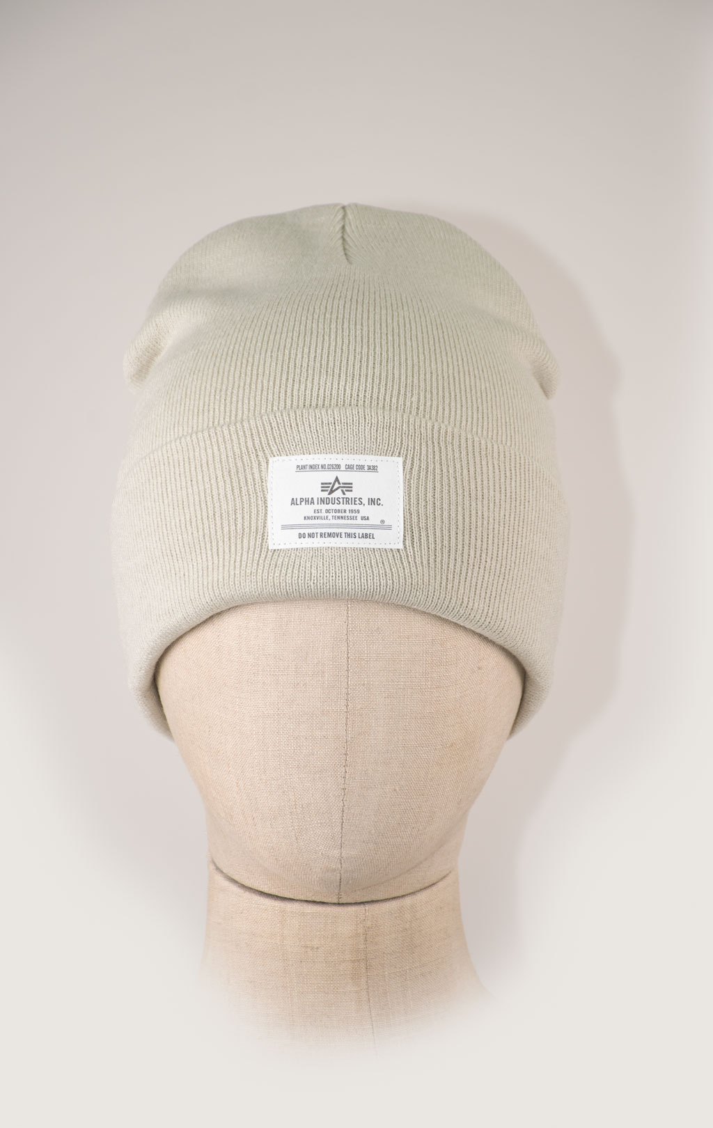 Шапка ALPHA INDUSTRIES ESSENTIAL BEANIE FW 25/26 dune white 
