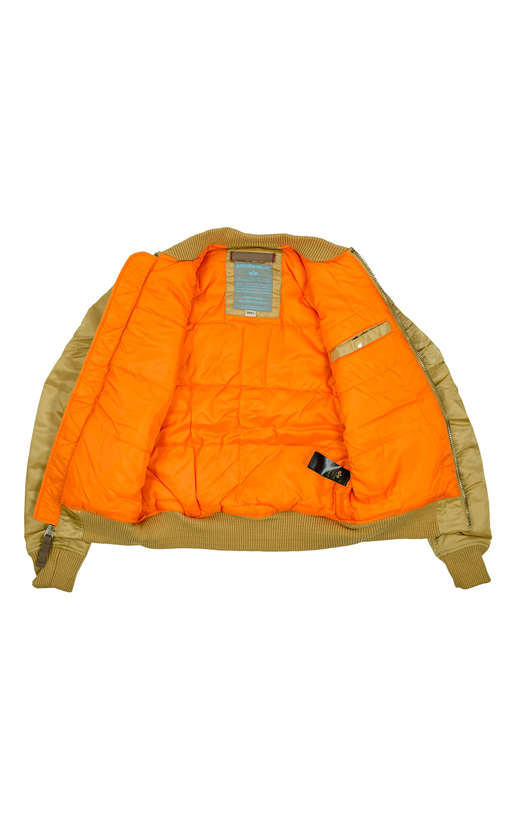 Женский бомбер ALPHA INDUSTRIES MA-1 VF 59 gold 