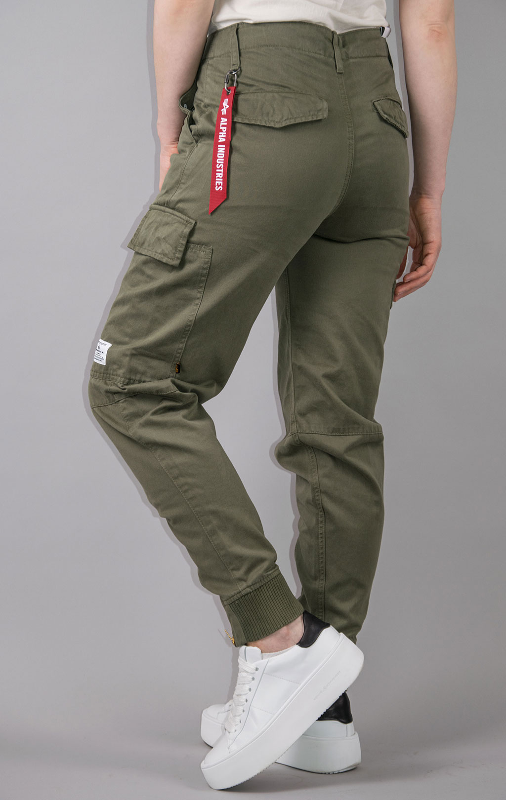 Брюки-карго ALPHA INDUSTRIES A-11 PANT плотные dark olive 