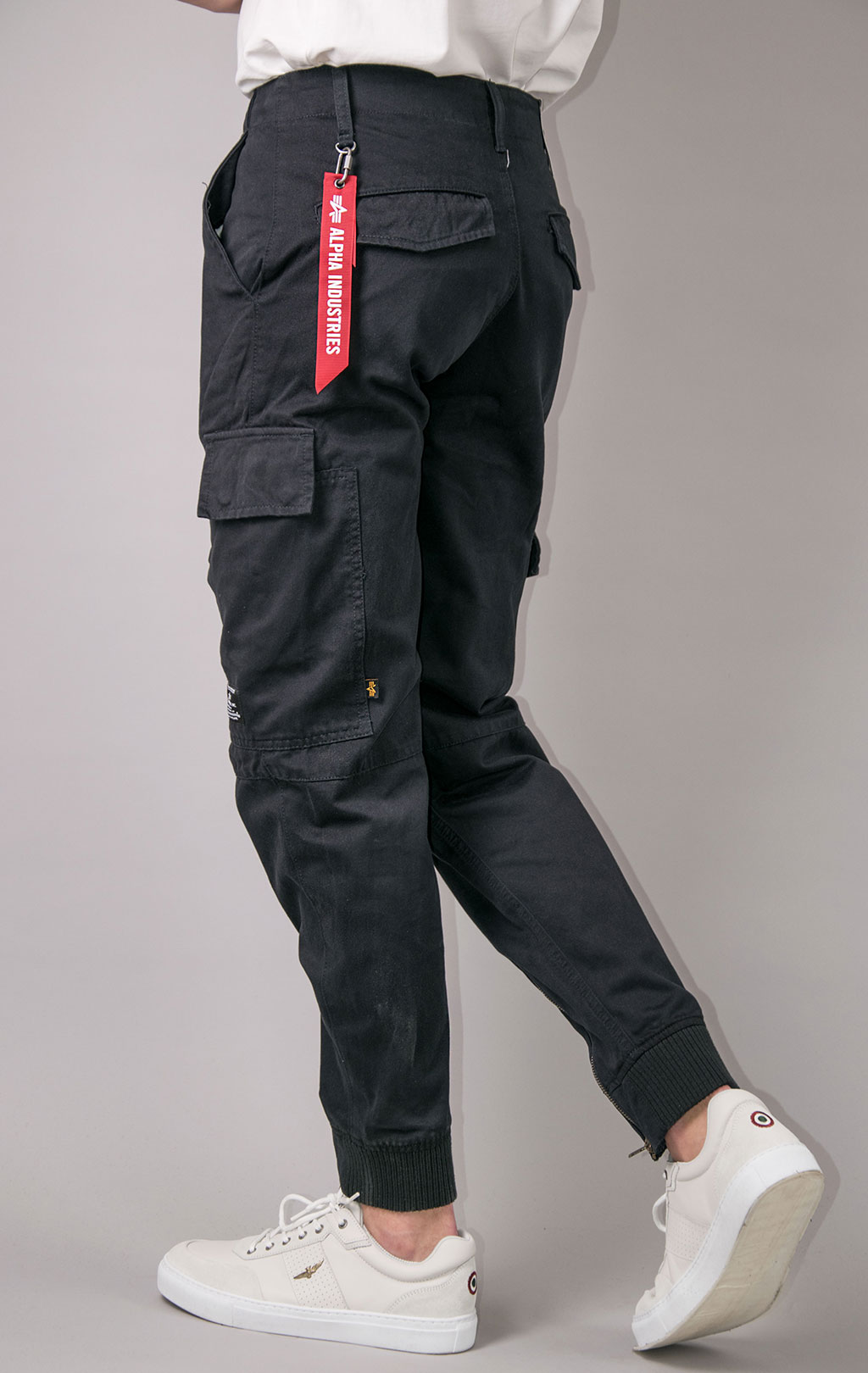 Брюки-карго ALPHA INDUSTRIES A-11 PANT плотные black 