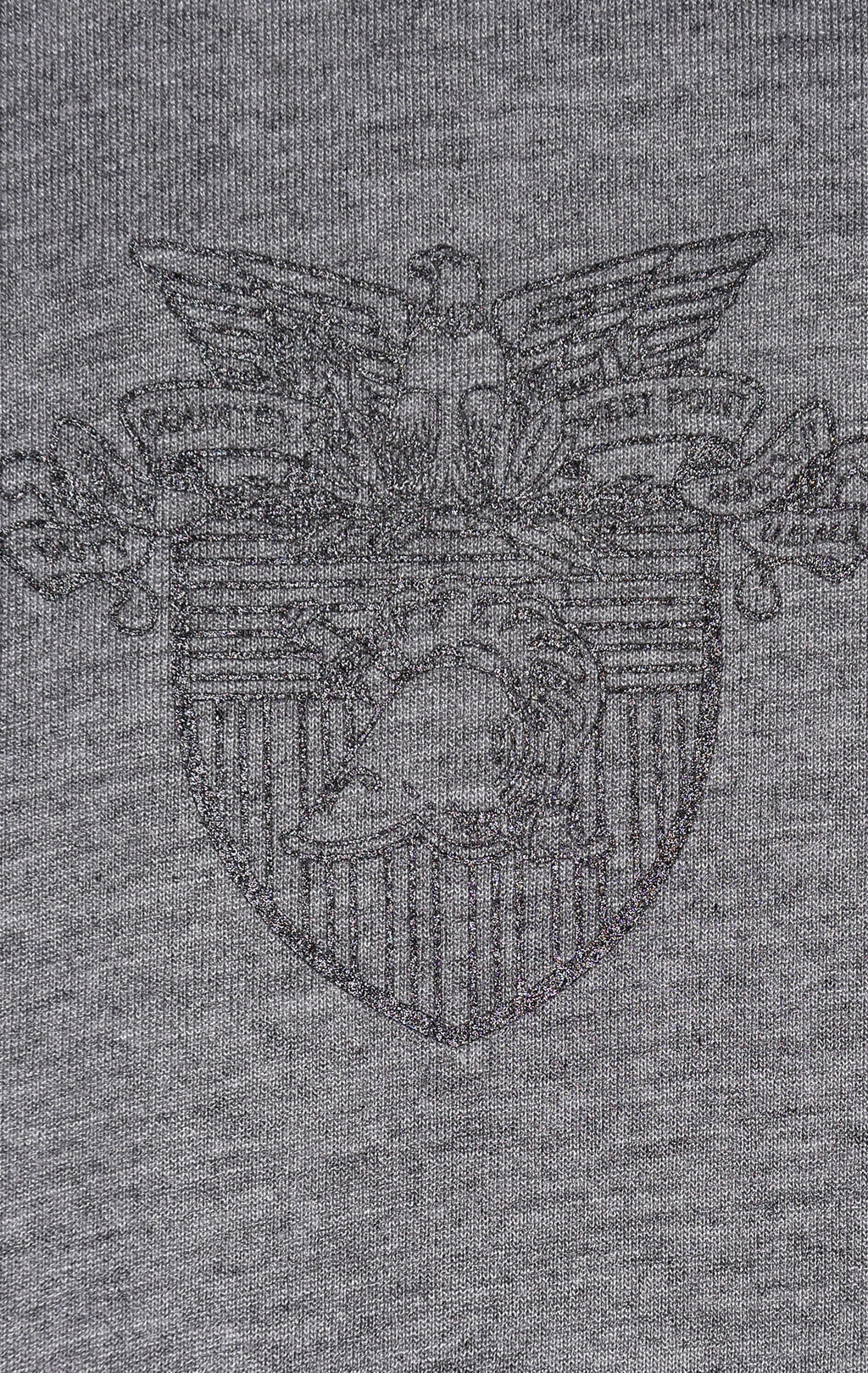 Футболка спортивная West Point длинный рукав grey США